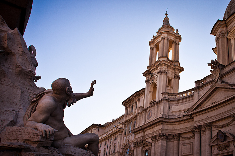 La leggenda della fontana dei Fiumi