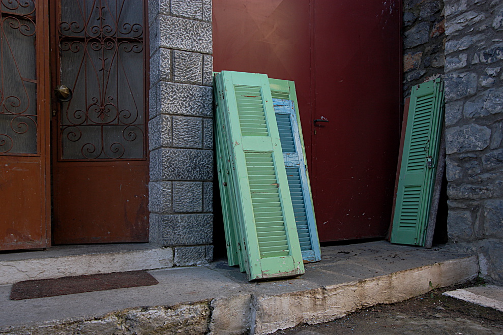 Porte e finestre in Grecia