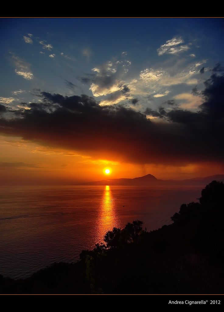 Temporale sul Golfo di Policastro