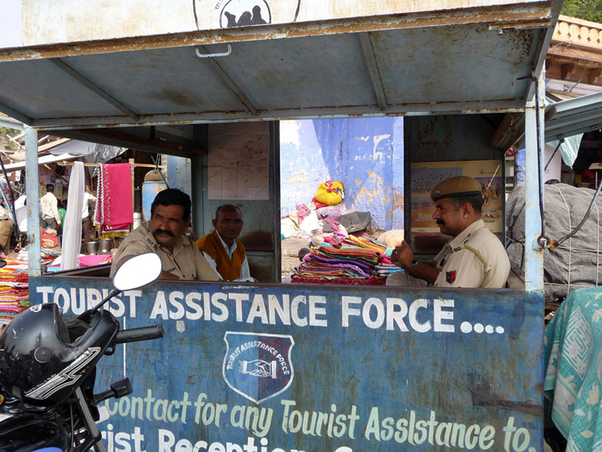 Tourist assistance force...