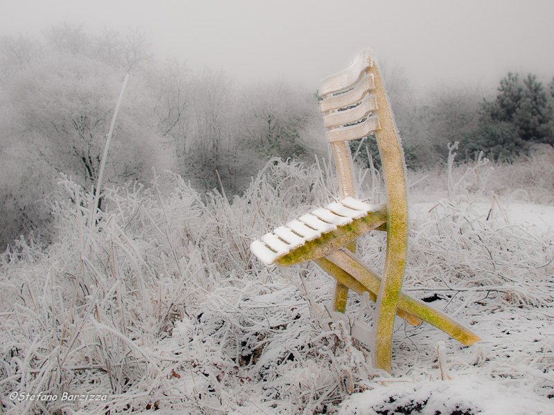 La sedia ghiacciata