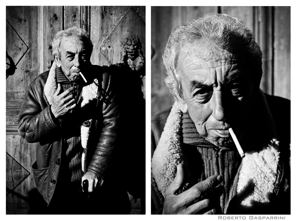 L'anziano del piccolo paese