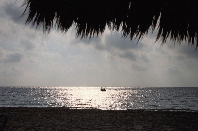 tramonto del Playa Maroma Mexico