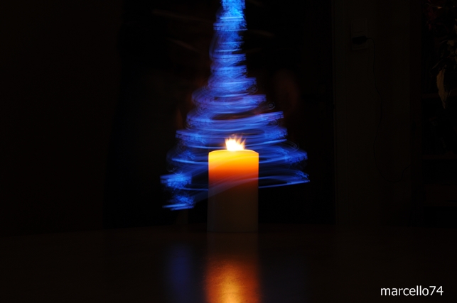 Candela natalizia