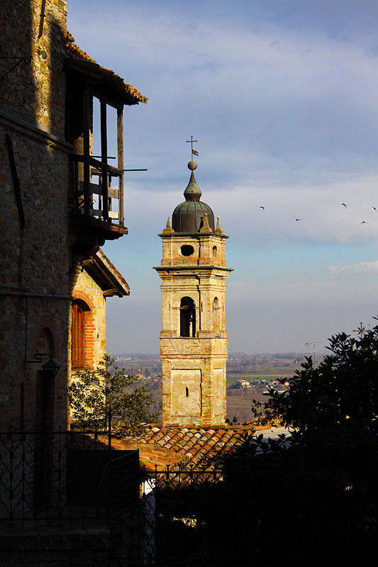 Campanile a Castell'Arquato