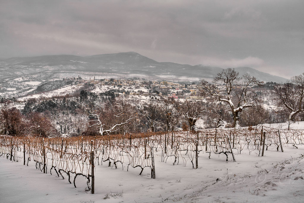 Lungo la strada per il Monte Amiata