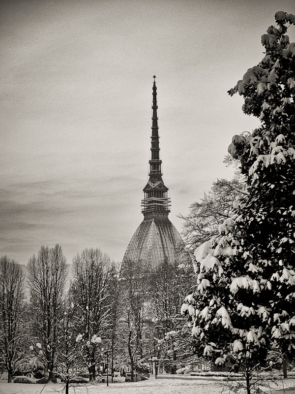 la neve a Torino