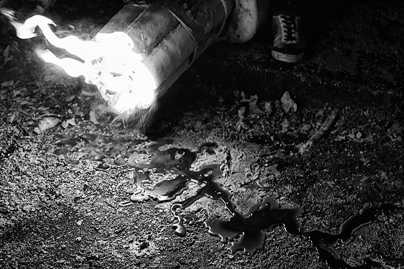 Fuoco, volti e sangue....