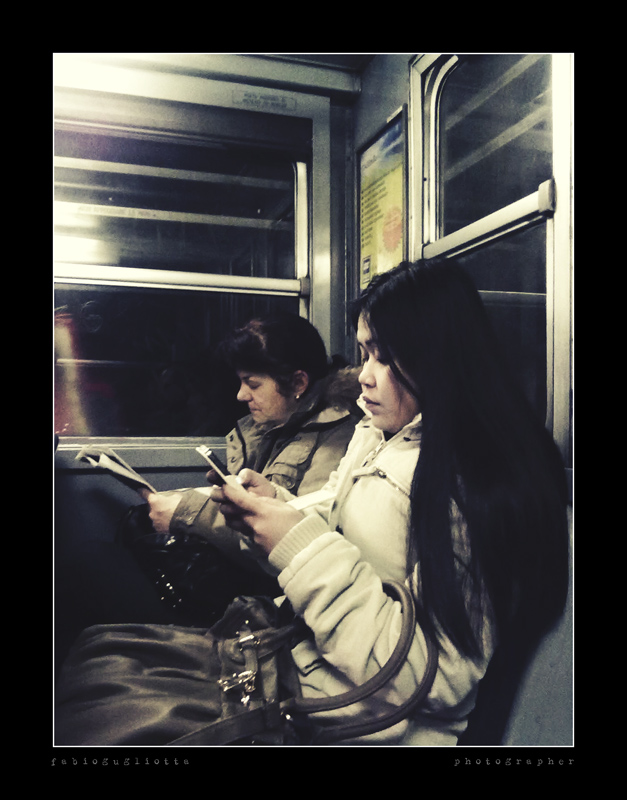 each lost in thought