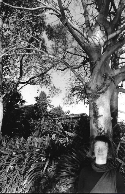 sarah by the river with strange light