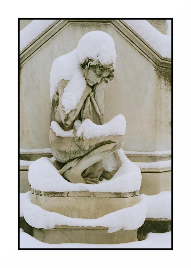 Neve al Monumentale ( Milano )