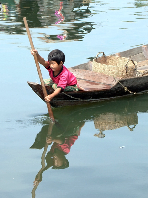 il (piccolo) barcaiolo cambogiano