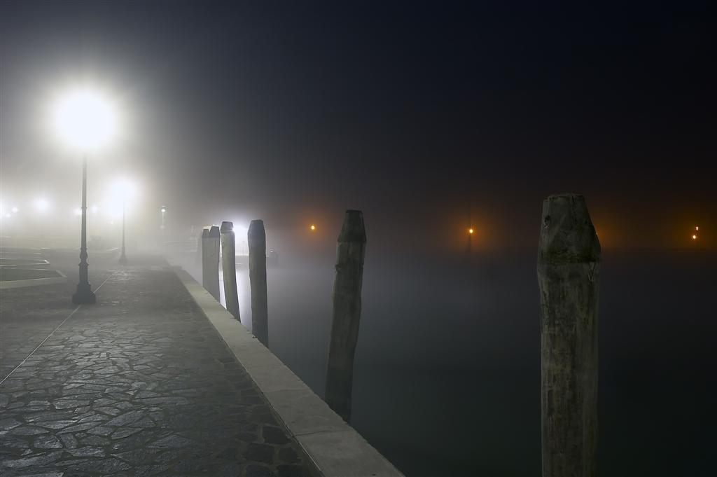 nebbia in laguna