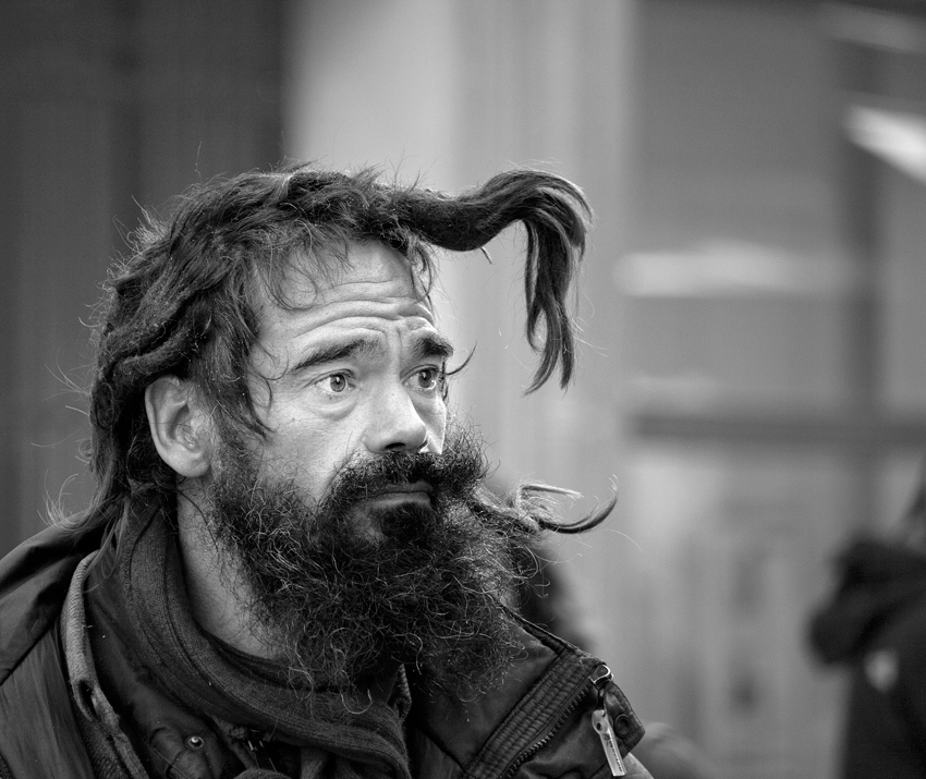 Un homeless davvero simpatico 2