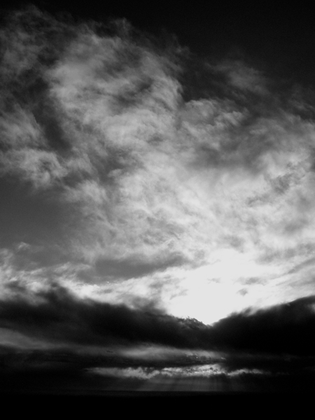 Tramonto B&W