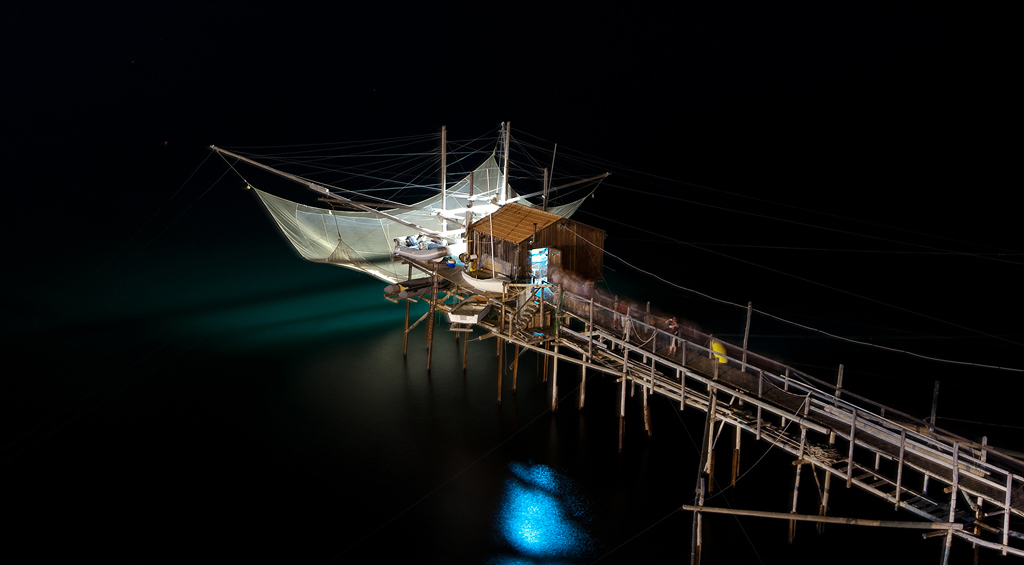 Trabucco di notte