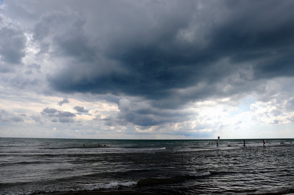 Prometteva pioggia...