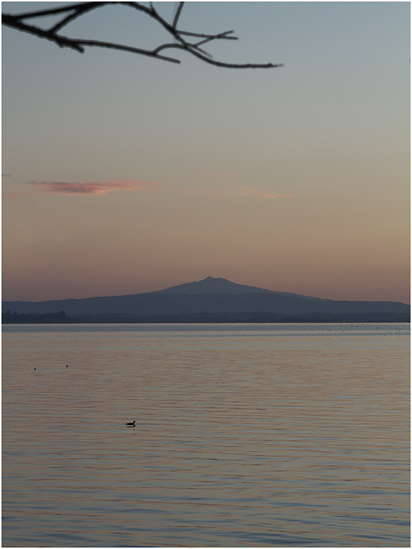 Trasimeno, tramonto