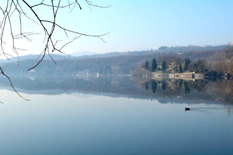 vista sul lago