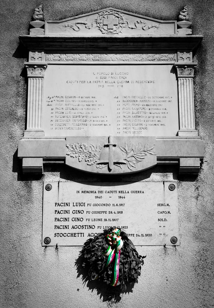 Lucchio ai suoi caduti