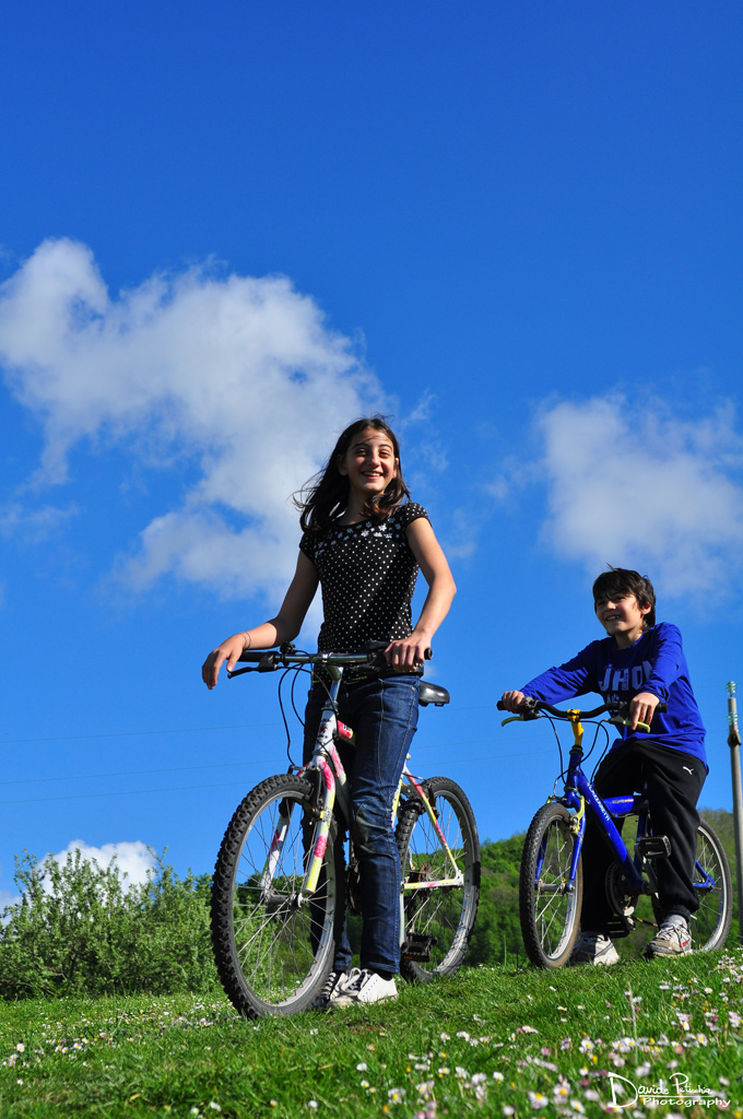 "Col vento tra i capelli"