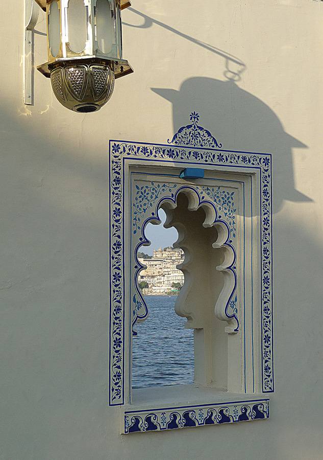Finestra su Udaipur