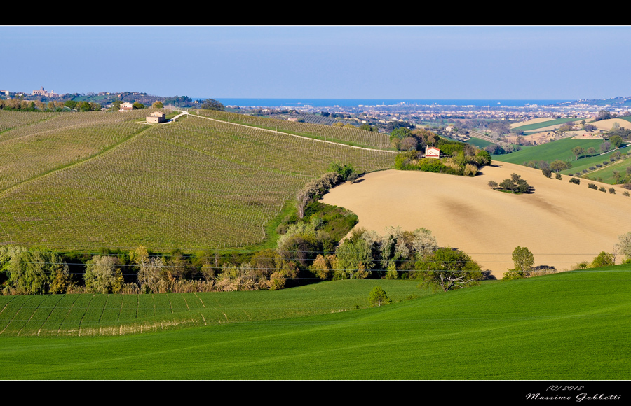 lo sguardo verso l'adriatico