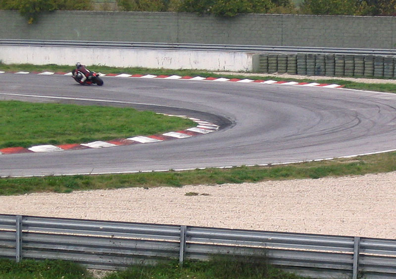 Io a Magione..... poco prima di cadere... :)