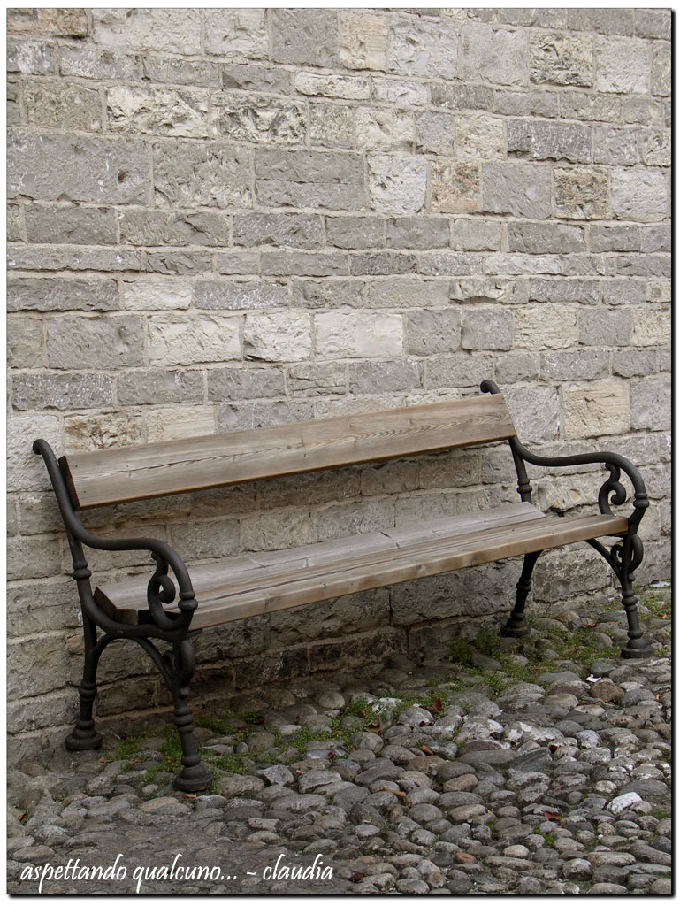 aspettando qualcuno..