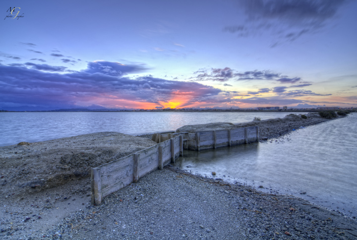 La saline al tramonto........