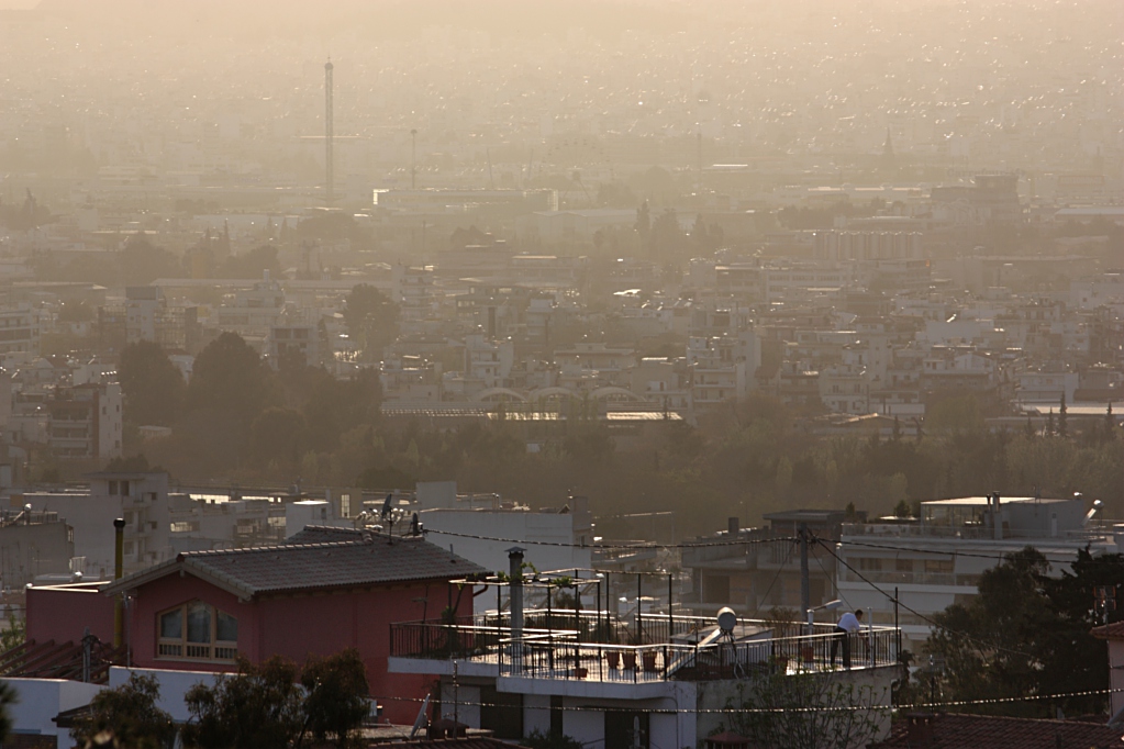 Atene al tramonto . 4