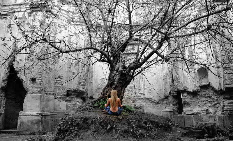 la giovane ed il vecchio