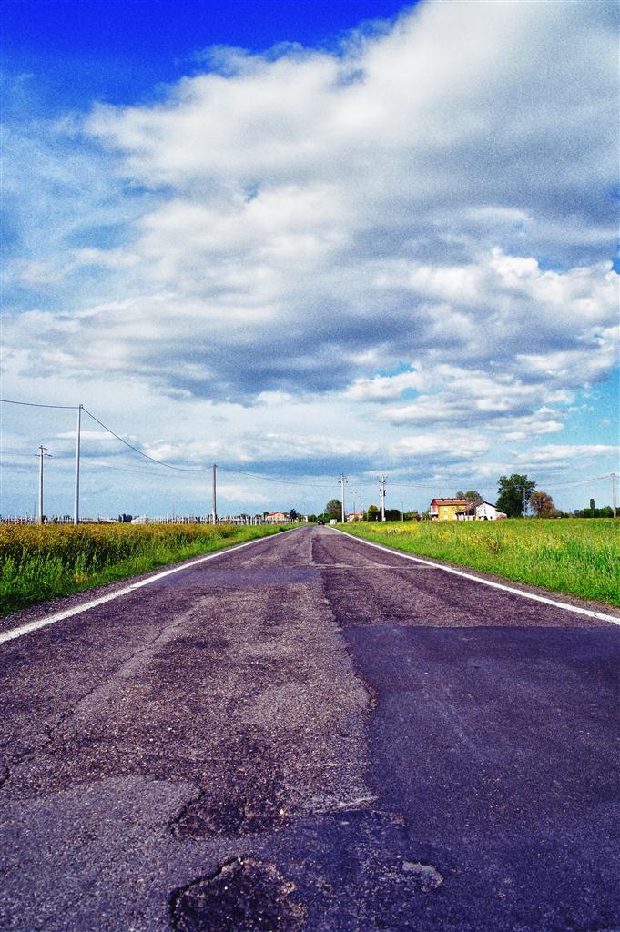 on the road - calerno