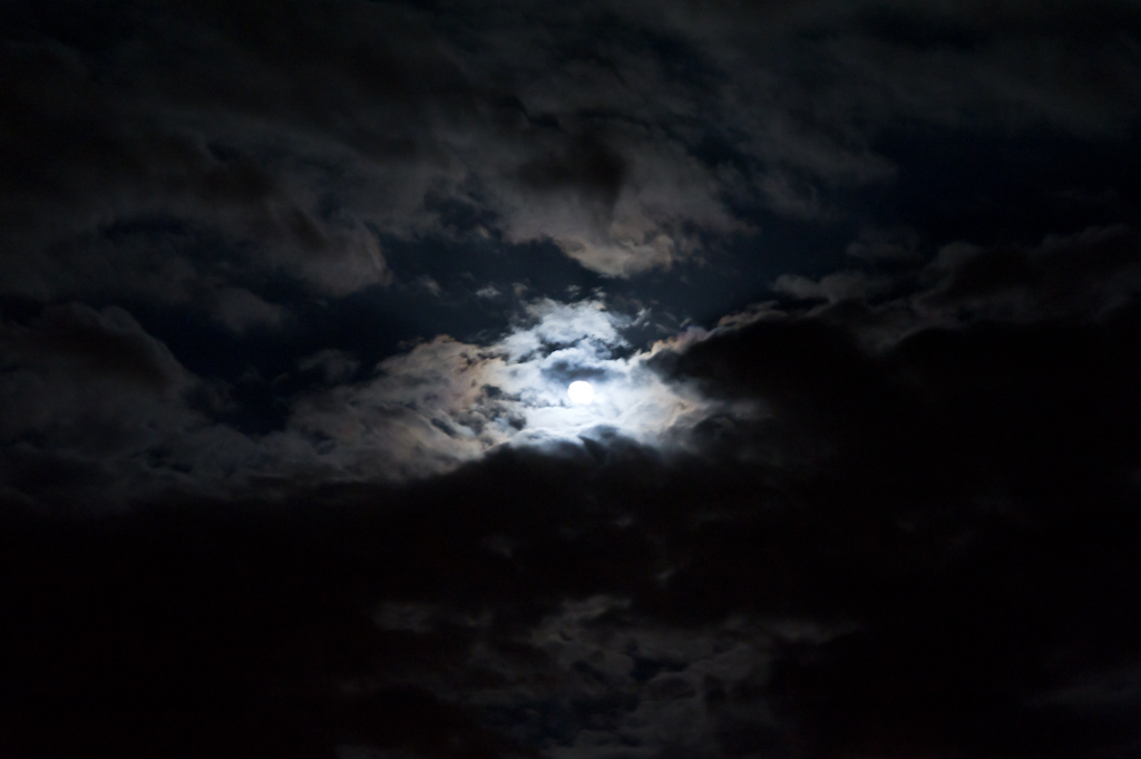 Cloudy Moon