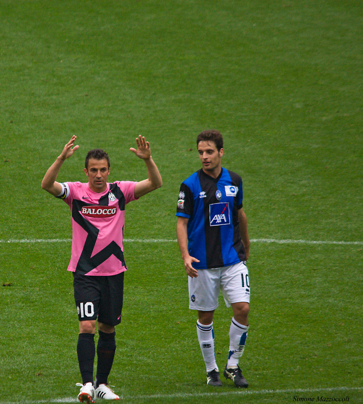 Il saluto di un campione