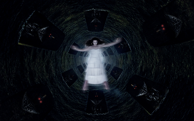 The Ghost is mustering the army in Saint Patrick's well