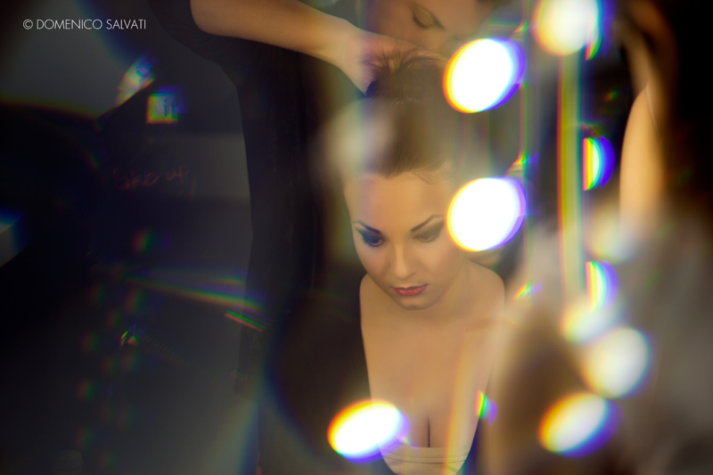 Marta Backstage con cristallo