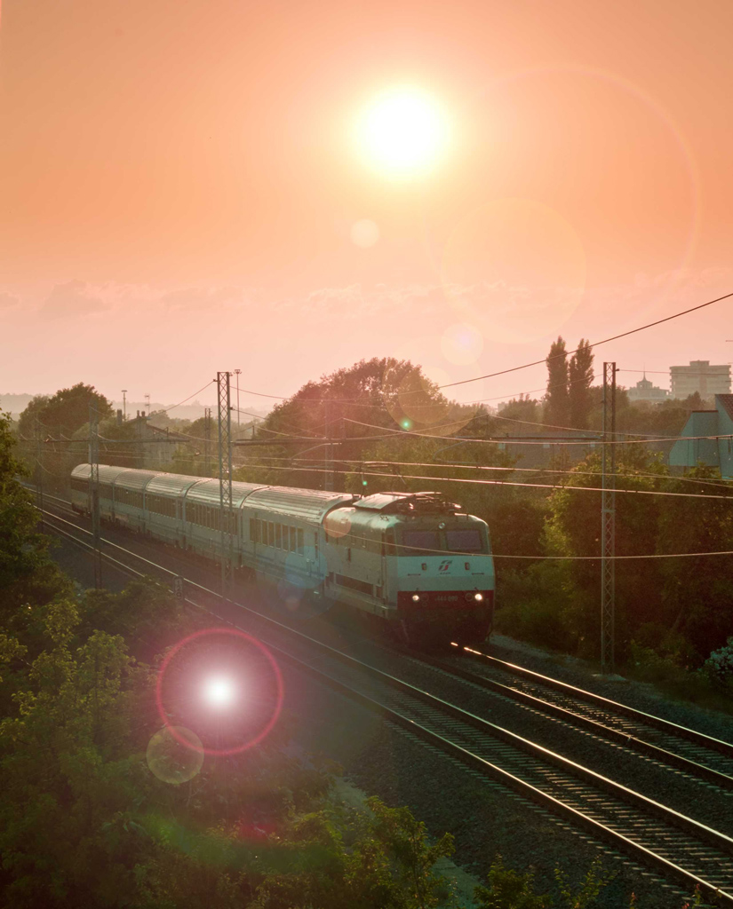 Treno al tramonto 2