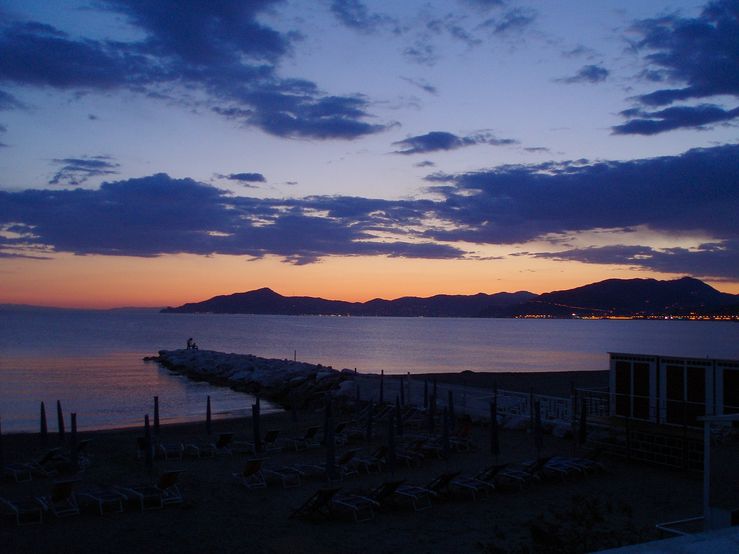Tramonto a Sestri