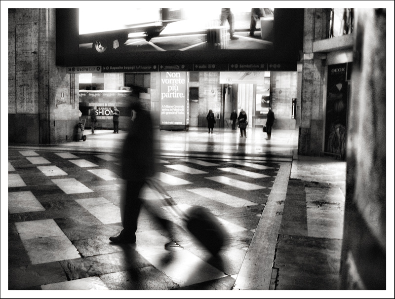 non vorrete pi� partire