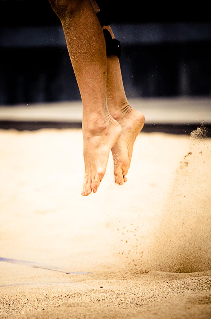 Beach Volley: dancing in the air