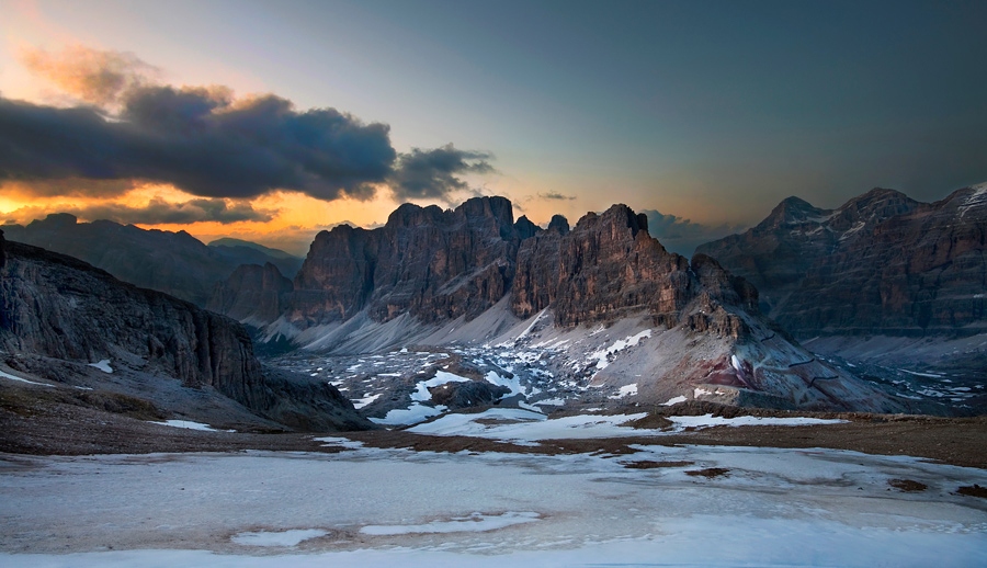 Vista da rifugio Lagazuoi