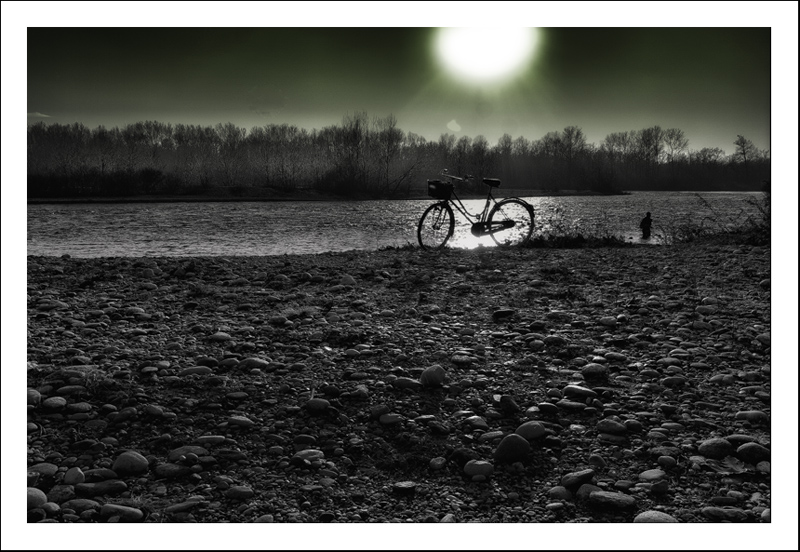in bici sul Ticino