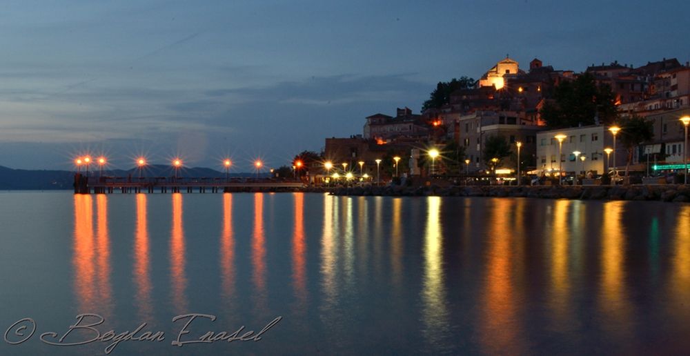 Anguillara di notte