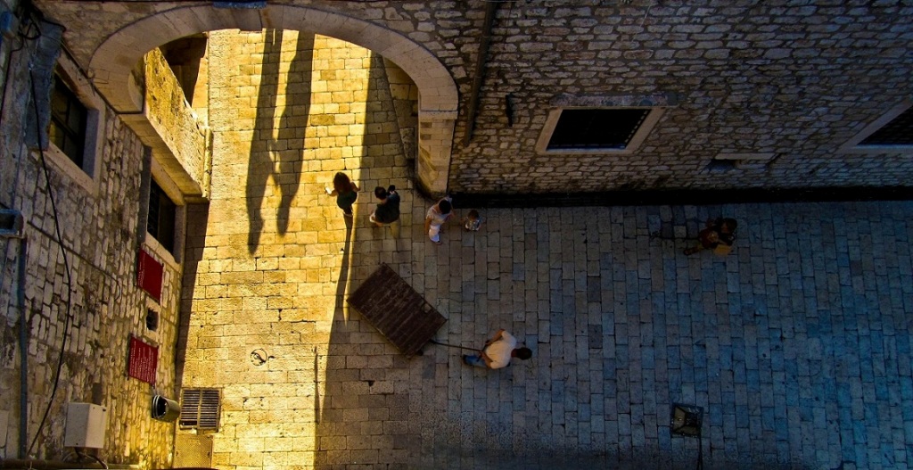 Dubrovnik dalle mura.