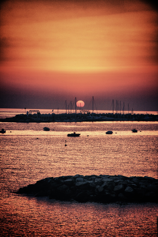 acciaroli tramonto