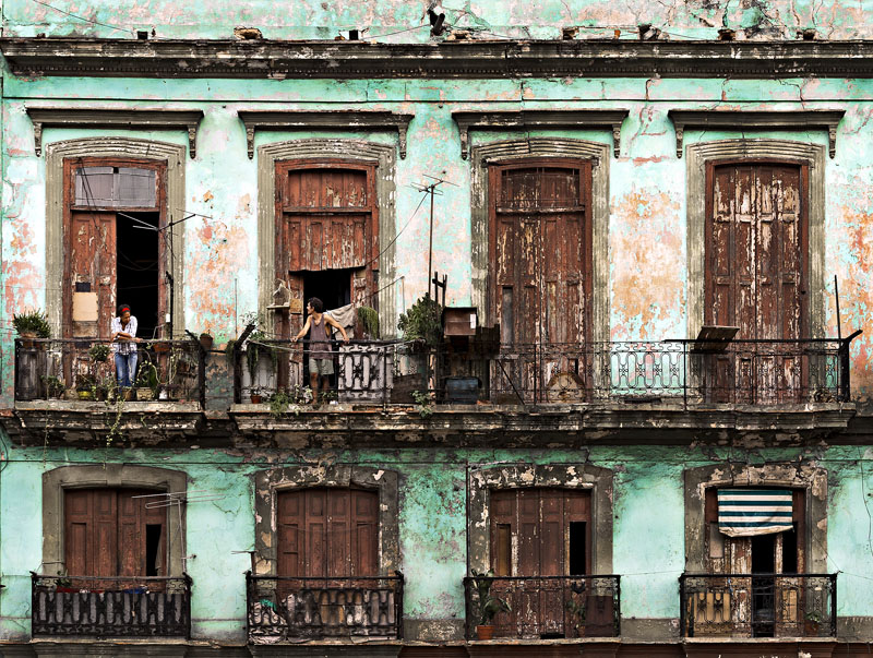 Chiacchiere sul balcone