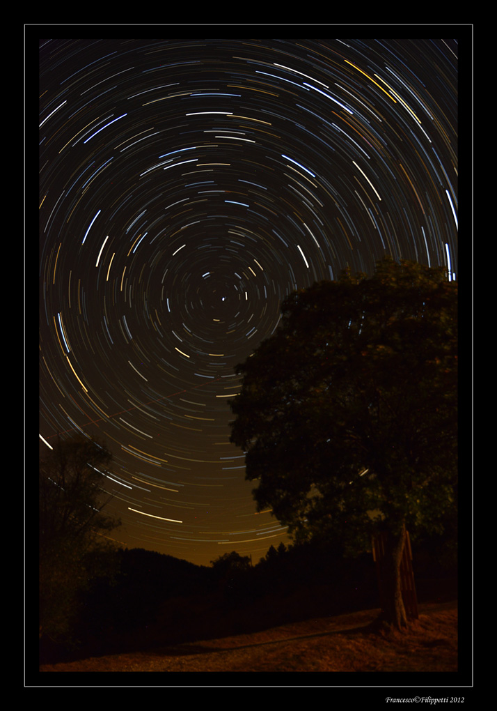 Villamagna (Gubbio) Startrail