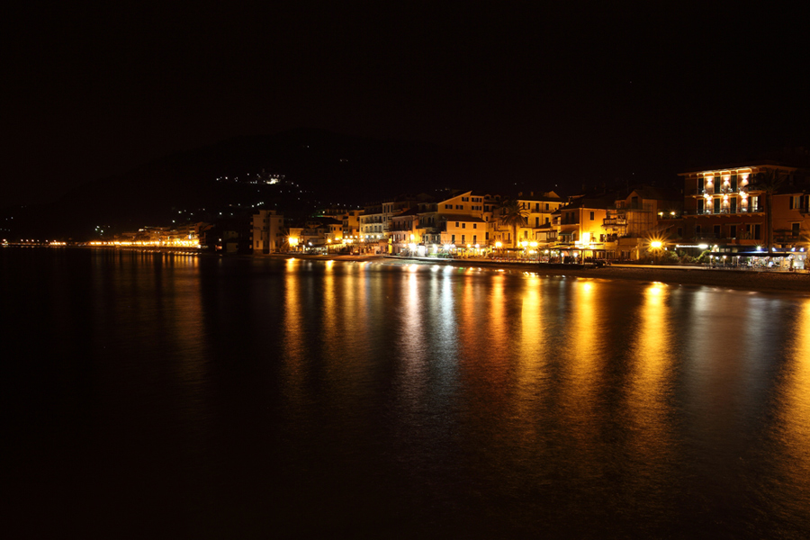 Alassio by night