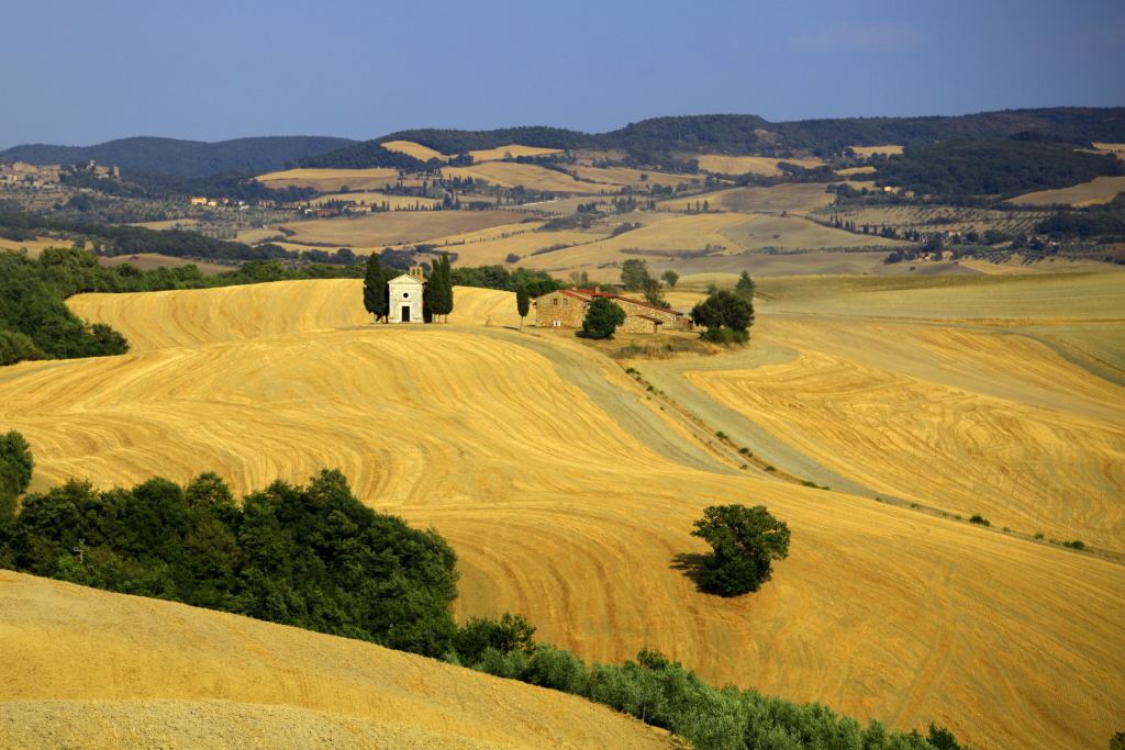 Agosto incandescente in val D'ORCIA